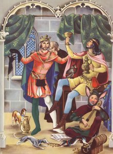 Edoardo II e Piers Gaveston