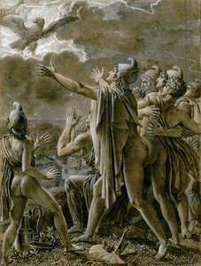 Enea e i suoi seguaci nel Lazio, 1791-1793 da Anne Louis Girodet de Roucy Trioson