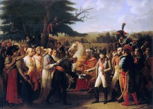 Napoleone Bonaparte Riceve le Chiavi di Vienna al Palazzo di Schönbrunn, 13 novembre 1805 da Anne Louis Girodet de Roucy Trioson
