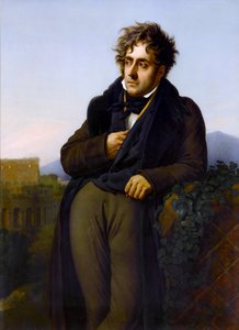 Ritratto di François-René, visconte di Chateaubriand, 1768-1848 da Anne Louis Girodet de Roucy Trioson