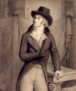 Ritratto di un uomo, presunto essere Pierre-Paul Roger-Collard da Anne Louis Girodet de Roucy Trioson