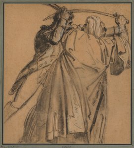 Due arabi, per La rivolta del Cairo da Anne Louis Girodet de Roucy Trioson