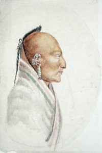 Cachasunghia, capo dei Piccoli Osage da Anne Marguerite Hyde de Neuville
