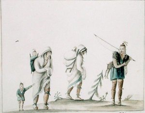 Famiglia indiana, c.1807