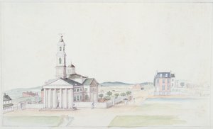 Chiesa di San Giovanni, Piazza del Presidente, Washington D.C., luglio 1822