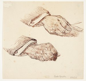 Le mani di Carl Nielsen da Anne Marie Carl Nielsen