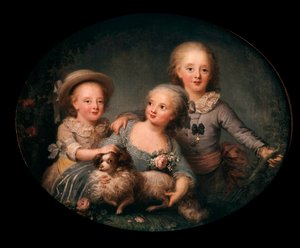 Ritratto dei figli di Carlo X: Carlo Ferdinando d