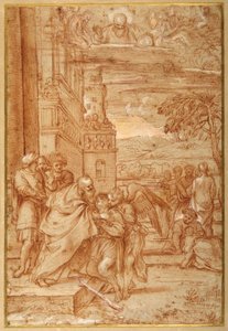 Il ritorno del figliol prodigo, dopo Annibale Carracci da Annibale (follower of) Carracci