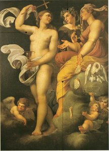 Allegoria delle virtù teologiche da Annibale Carracci