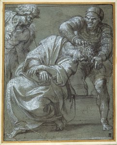 Cristo incoronato di spine da Annibale Carracci