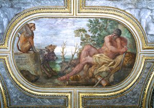 Ercole e la Sfinge con Cerbero, dal 