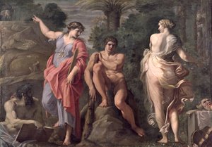 Ercole al bivio da Annibale Carracci