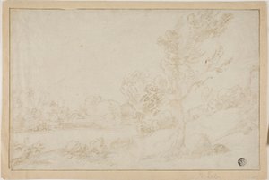 Paesaggio con Riva del Fiume