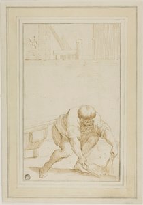 Raccoglitore di Letame da Annibale Carracci