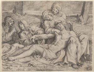 Pietà (il "Cristo di Caprarola") da Annibale Carracci