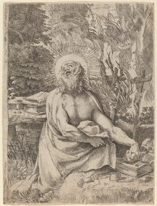 San Girolamo nel Deserto da Annibale Carracci