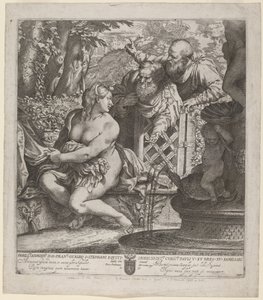 Susanna e i vecchioni da Annibale Carracci
