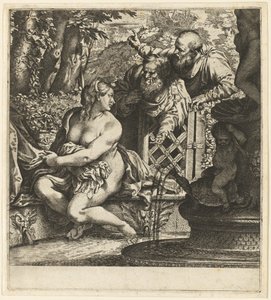 Susanna e i vecchioni da Annibale Carracci