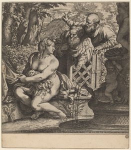 Susanna e i vecchioni da Annibale Carracci