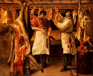 La macelleria da Annibale Carracci