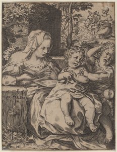 La Madonna della rondine da Annibale Carracci