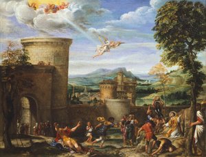 Il Martirio di Santo Stefano, c.1603-04 da Annibale Carracci