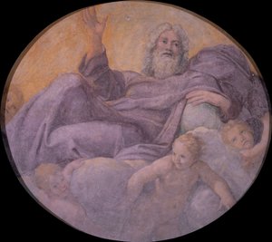 Il Padre eterno da Annibale Carracci