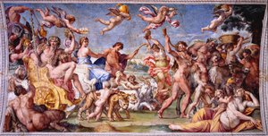 Trionfo di Bacco e Arianna da Annibale Carracci