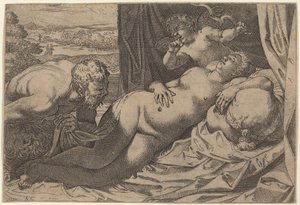Venere e un satiro