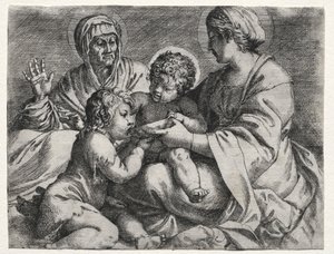 Vergine con la ciotola
