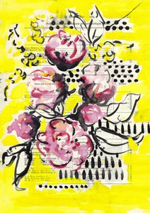 Fiori rosa vivaci da Annick
