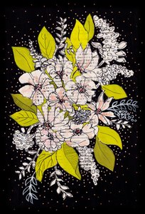Bouquet floreale stravagante da Annick