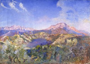 Paesaggio italiano da Annie Louisa Swynnerton