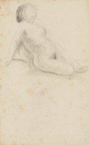 Nudo femminile seduto