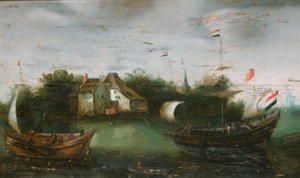 Una nave che naviga su un corso d