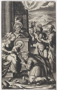 Adorazione dei Magi da Anonymous
