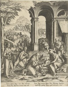 Adorazione dei Magi da Anonymous