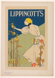 Pubblicità per un numero di maggio di Lippincott
