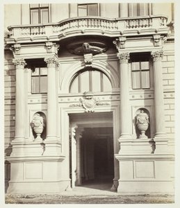 Albrechtsgasse n. 3, portale presso la residenza di Friedrich Ritter von Schey