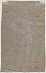 Allegorical Figure (verso) da Anonymous
