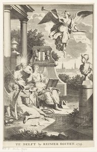 Allegoria di Delft (Descrizione di Delft) da Anonymous