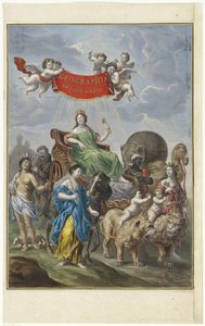 Rappresentazione allegorica dei quattro continenti