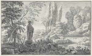 Paesaggio arcadico da Anonymous