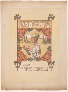 Progetto di copertina per: Marie Corelli, Innocentia: vita da sogno e realtà (Innocenza), 1915 da Anonymous