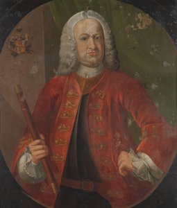Ritratto di Gustaaf Willem, Barone van Imhoff, Governatore Generale della Compagnia Olandese delle Indie Orientali da Anonymous