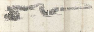 Funerale del defunto re Guglielmo II a Delft il 4 aprile 1849 (foglio 5) da Anonymous