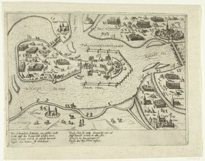 Assedio di Schenkenschans da parte degli spagnoli, 1599 da Anonymous