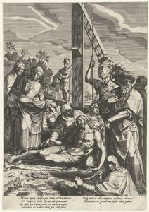 Compianto di Cristo sotto la croce da Anonymous