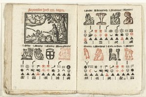 Pagine con la previsione per il mese di settembre, 1712 da Anonymous