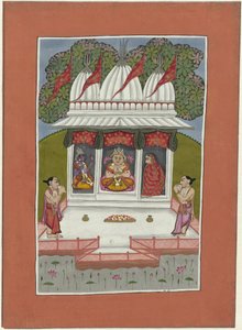 Buddha come incarnazione (avatara) di Vishnu da Anonymous